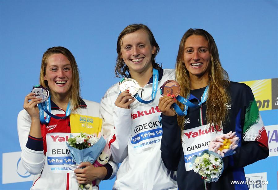 (SP)HUNGARY-BUDAPEST-FINA WORLD CHAMPIONSHIPS-SWIMMING-DAY 3