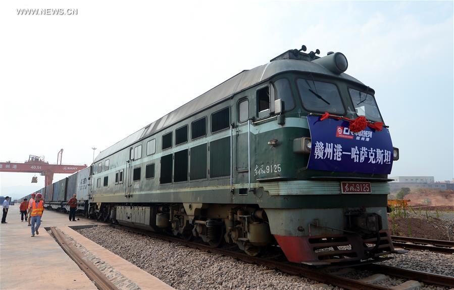 CHINA-GANZHOU-CARGO TRAIN SERVICE-START (CN)