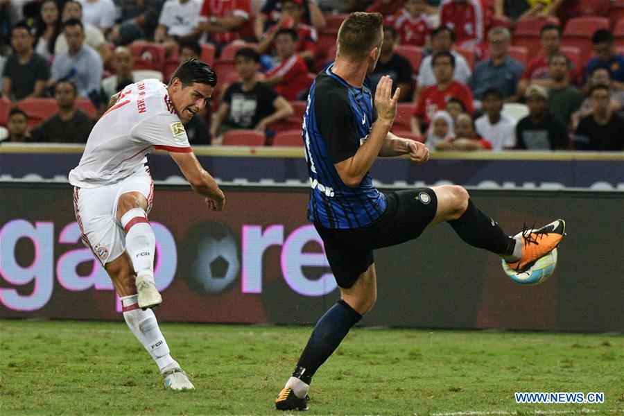 (SP)SINGAPORE-SOCCER-ICC-BAYERN MUNICH VS INTER MILAN