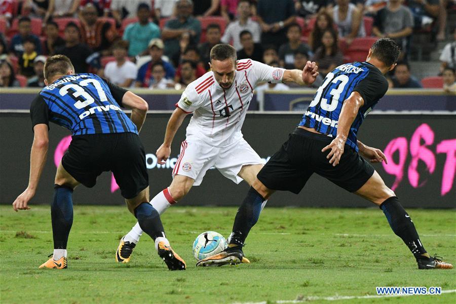 (SP)SINGAPORE-SOCCER-ICC-BAYERN MUNICH VS INTER MILAN