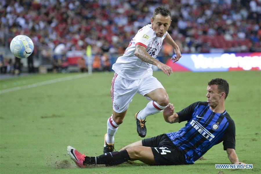(SP)SINGAPORE-SOCCER-ICC-BAYERN MUNICH VS INTER MILAN