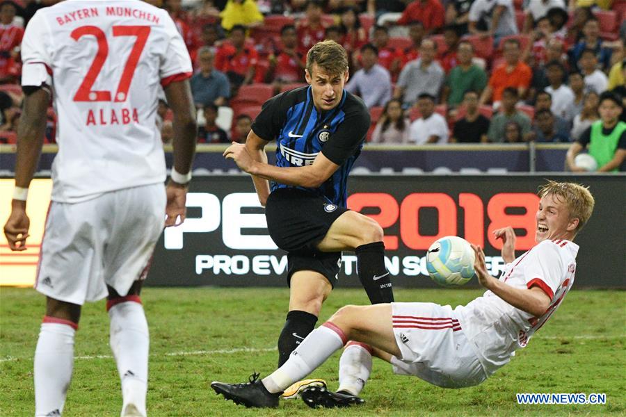 (SP)SINGAPORE-SOCCER-ICC-BAYERN MUNICH VS INTER MILAN