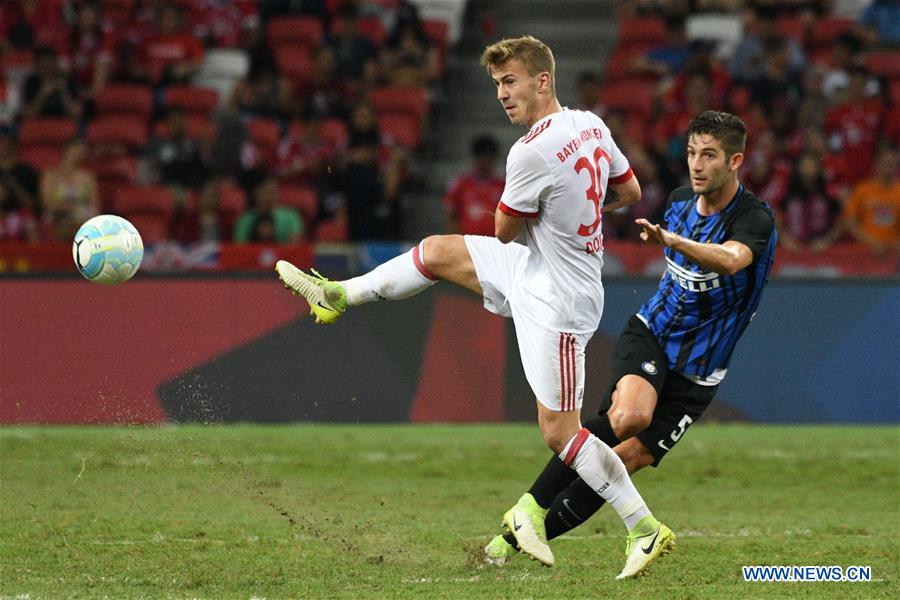 (SP)SINGAPORE-SOCCER-ICC-BAYERN MUNICH VS INTER MILAN
