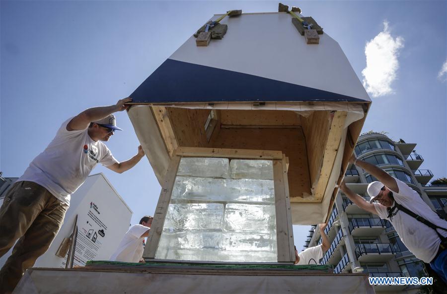 CANADA-VANCOUVER-ICE BOX CHALLENGE
