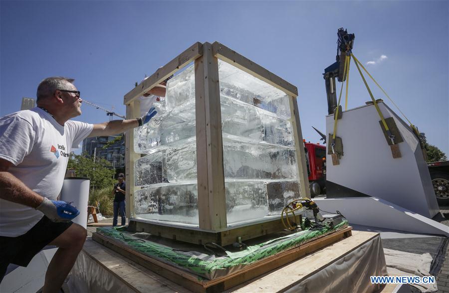 CANADA-VANCOUVER-ICE BOX CHALLENGE