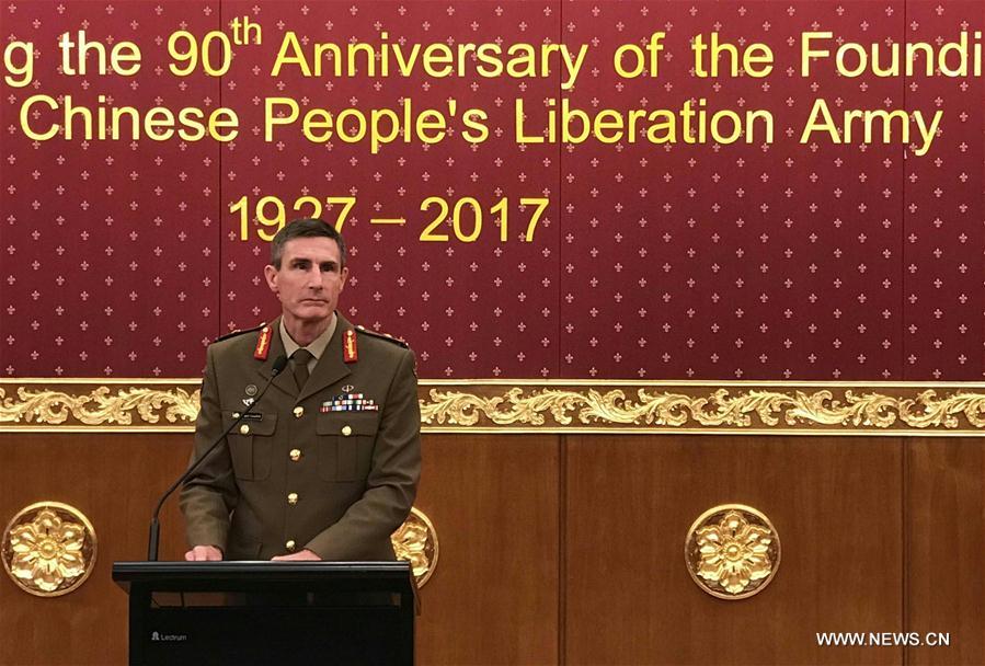AUSTRALIA-CANBERRA-CHINA-PLA-90TH ANNIVERSARY