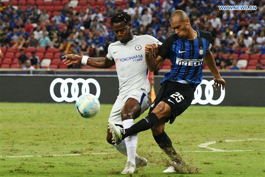 (SP)SINGAPORE-SOCCER-ICC-INTER MILAN VS CHELSEA