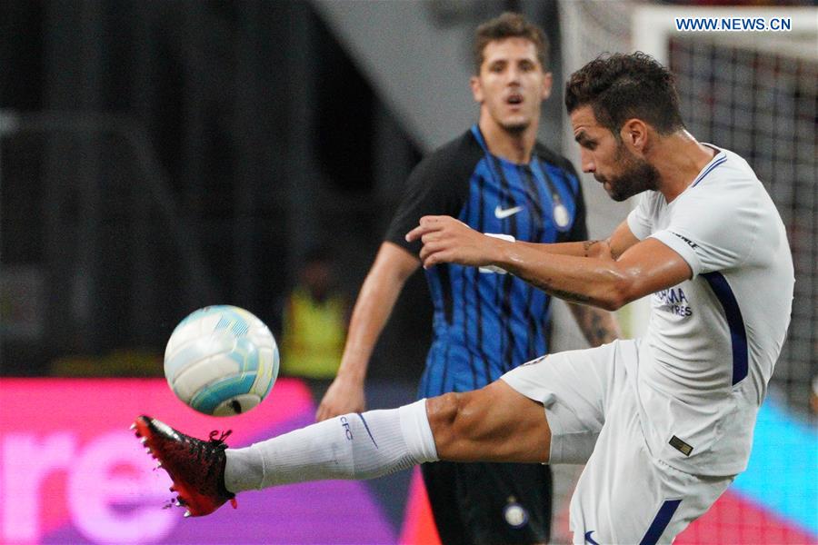 (SP)SINGAPORE-SOCCER-ICC-INTER MILAN VS CHELSEA
