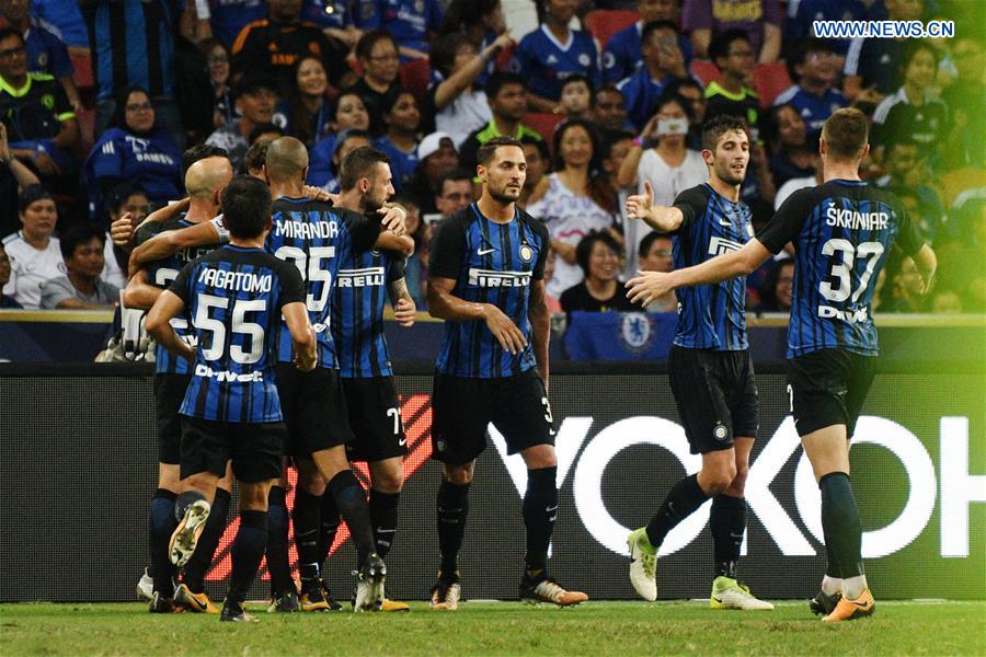 (SP)SINGAPORE-SOCCER-ICC-INTER MILAN VS CHELSEA