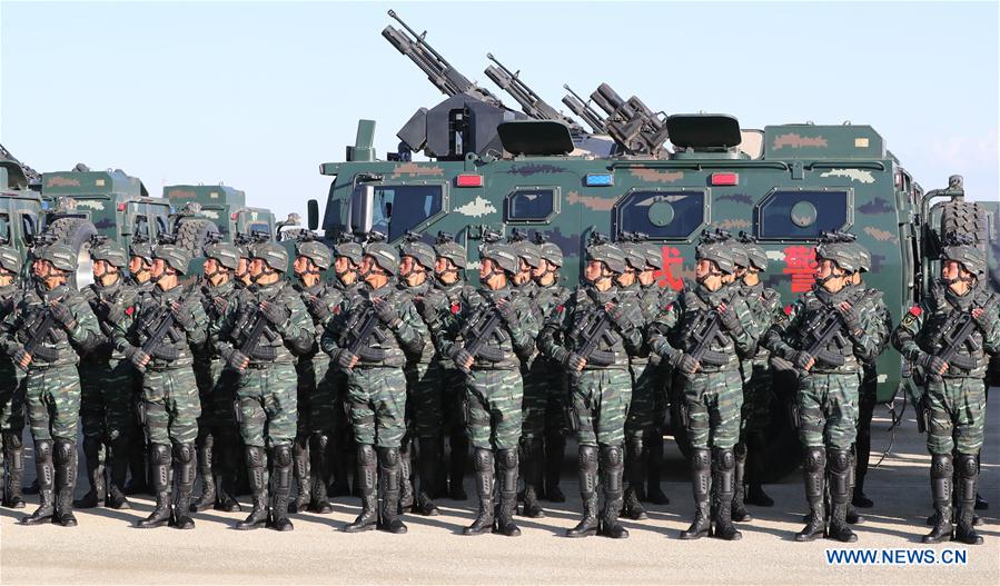 (PLA 90)CHINA-INNER MONGOLIA-MILITARY PARADE (CN)