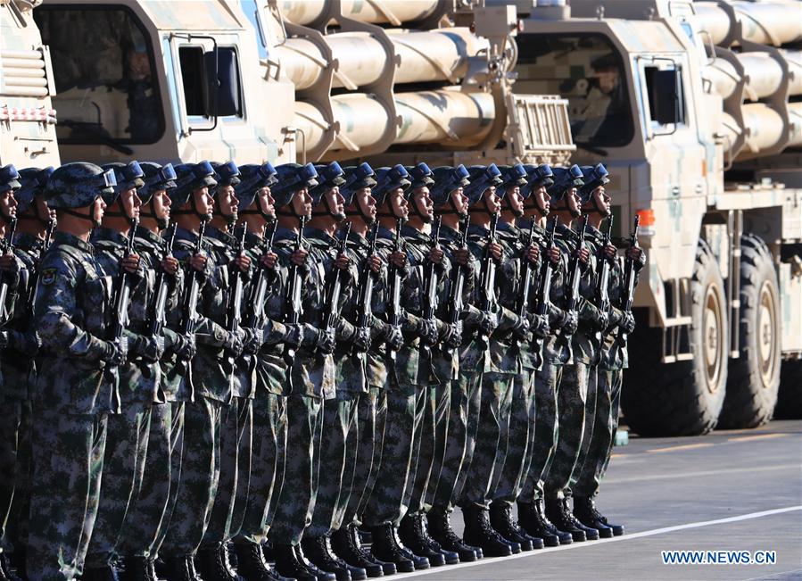 (PLA 90)CHINA-INNER MONGOLIA-MILITARY PARADE (CN)