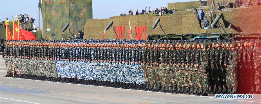 (PLA 90)CHINA-INNER MONGOLIA-MILITARY PARADE (CN)