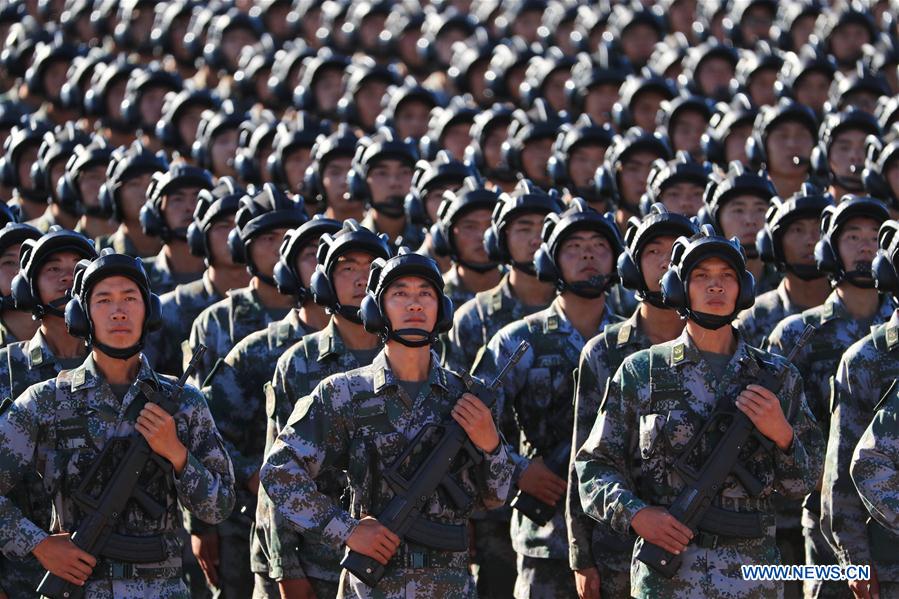 (PLA 90)CHINA-INNER MONGOLIA-MILITARY PARADE (CN)