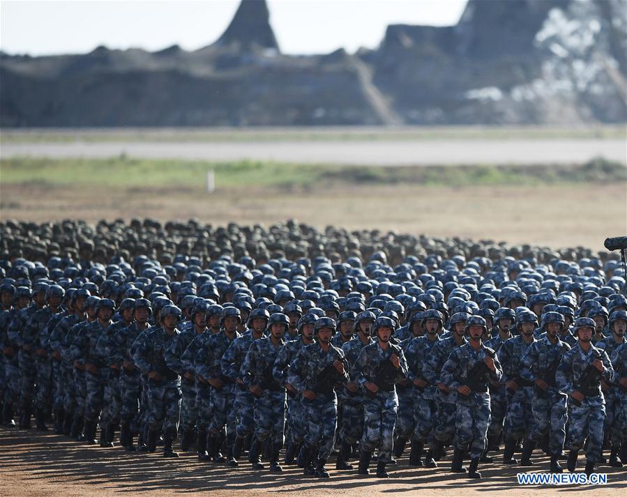 (PLA 90)CHINA-INNER MONGOLIA-MILITARY PARADE (CN)