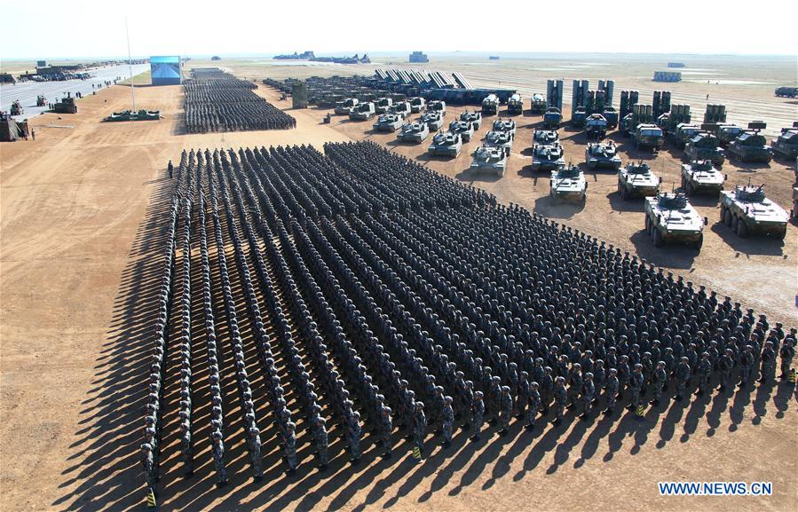 (PLA 90)CHINA-INNER MONGOLIA-MILITARY PARADE (CN)