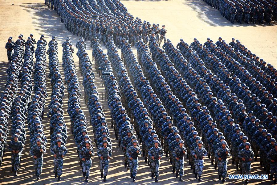 (PLA 90)CHINA-INNER MONGOLIA-MILITARY PARADE (CN)