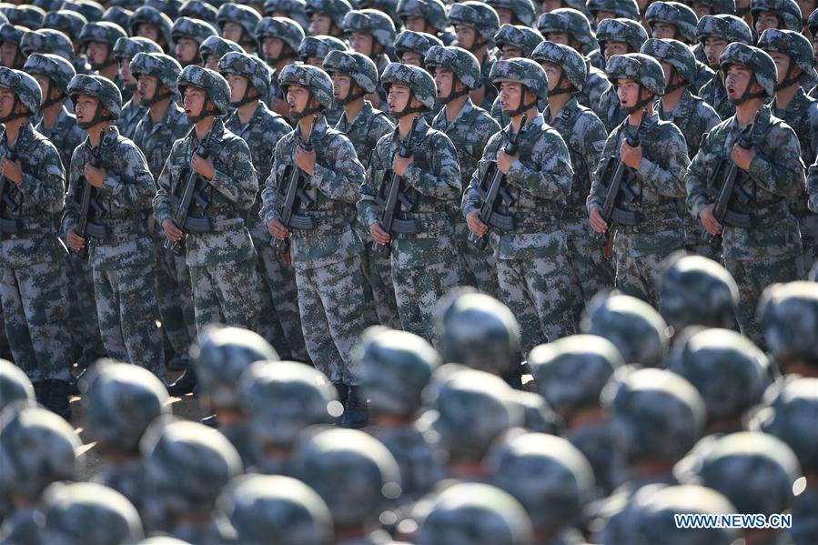 (PLA 90)CHINA-INNER MONGOLIA-MILITARY PARADE (CN)