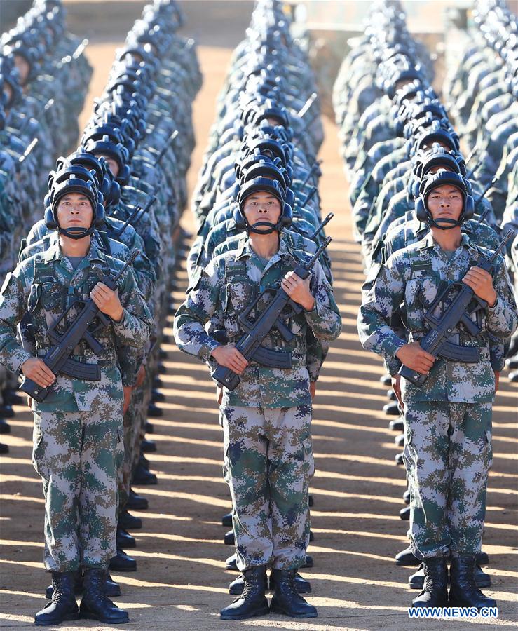 (PLA 90)CHINA-INNER MONGOLIA-MILITARY PARADE (CN)