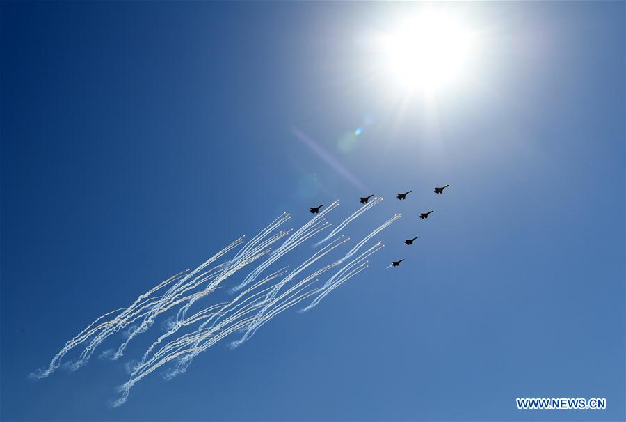 (PLA 90)CHINA-INNER MONGOLIA-ZHURIHE-MILITARY PARADE (CN)