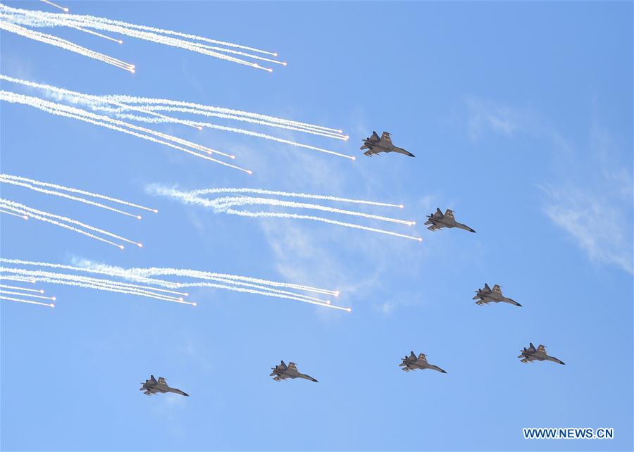 (PLA 90)CHINA-INNER MONGOLIA-ZHURIHE-MILITARY PARADE (CN)