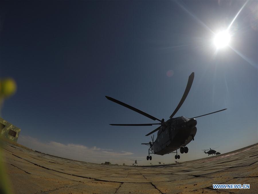 (PLA 90)CHINA-INNER MONGOLIA-ZHURIHE-MILITARY PARADE (CN)