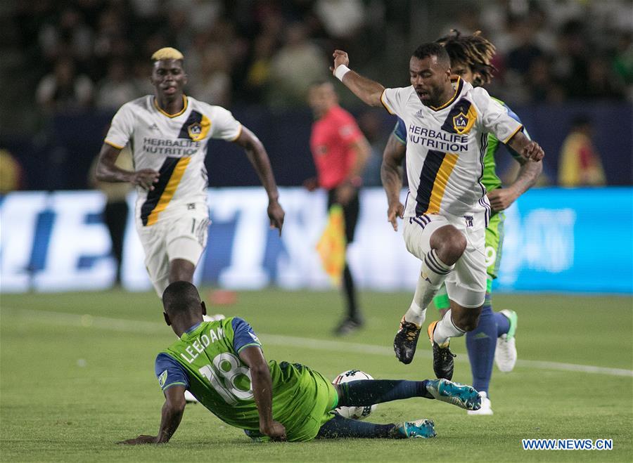 (SP)U.S.-SOCCER-LA GALAXY VS SEATTLE SOUNDERS
