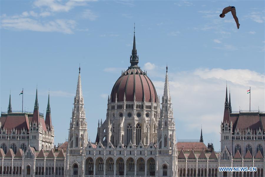 (SP)HUNGARY-BUDAPEST-FINA WORLD CHAMPIONSHIPS-HIGH DIVING-MEN 27M