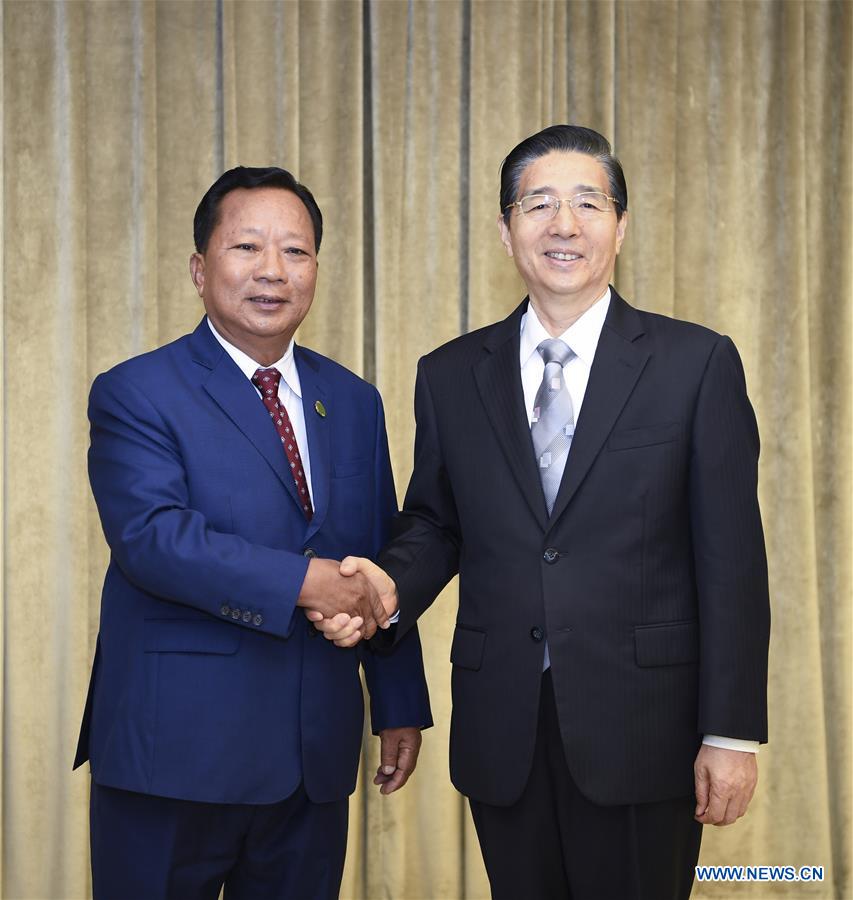 CHINA-BEIJING-GUO SHENGKUN-LAOS-MEETING (CN)