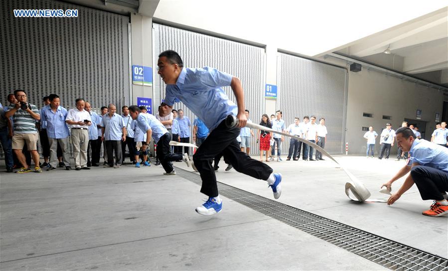 #CHINA-JIANGSU-SUZHOU-BUS SYSTEM-DRILL (CN)