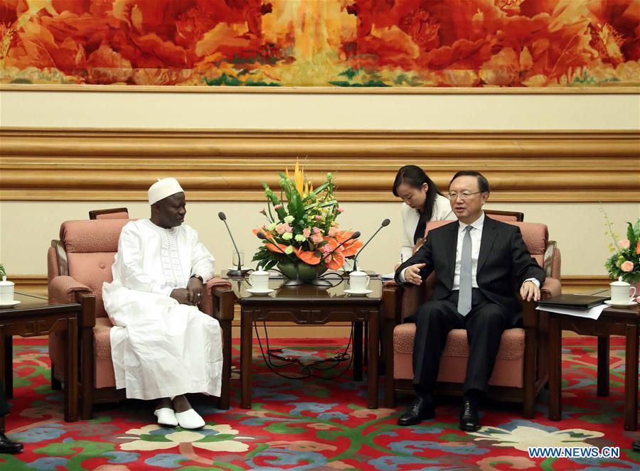 CHINA-BEIJING-YANG JIECHI-GAMBIAN FM-MEETING (CN)