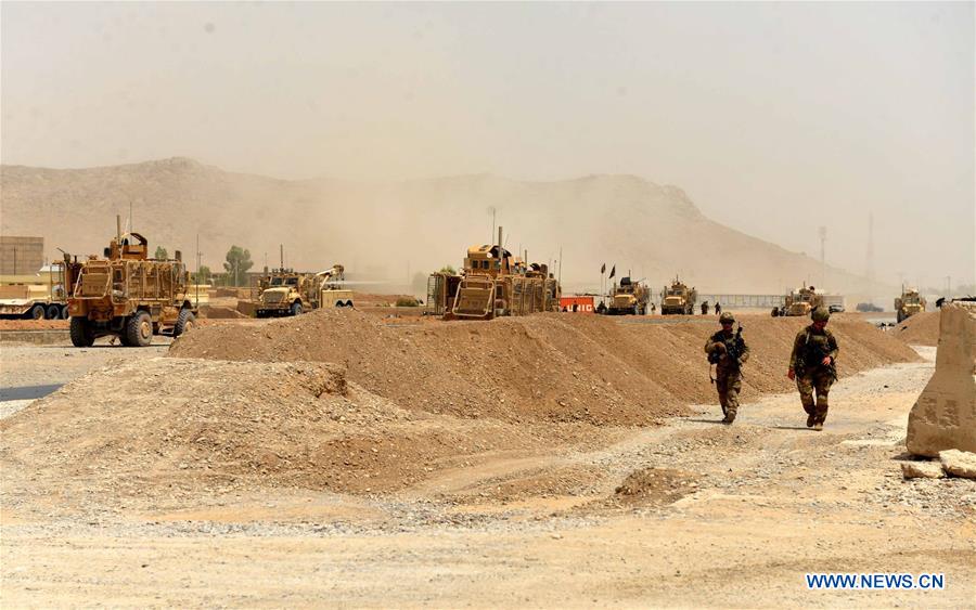 AFGHANISTAN-KANDAHAR-ATTACK-NATO CONVOY