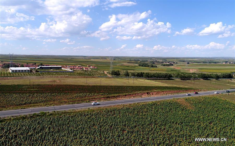 CHINA-INNER MONGOLIA-HOHHOT-AERIAL VIEW (CN)