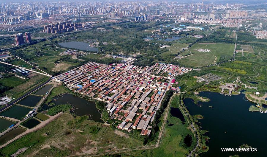 CHINA-INNER MONGOLIA-HOHHOT-AERIAL VIEW (CN)
