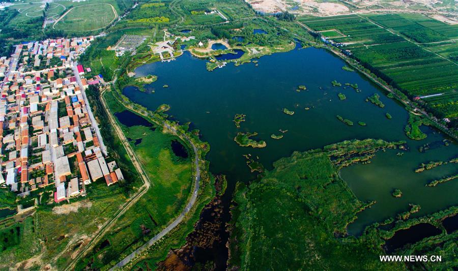 CHINA-INNER MONGOLIA-HOHHOT-AERIAL VIEW (CN)