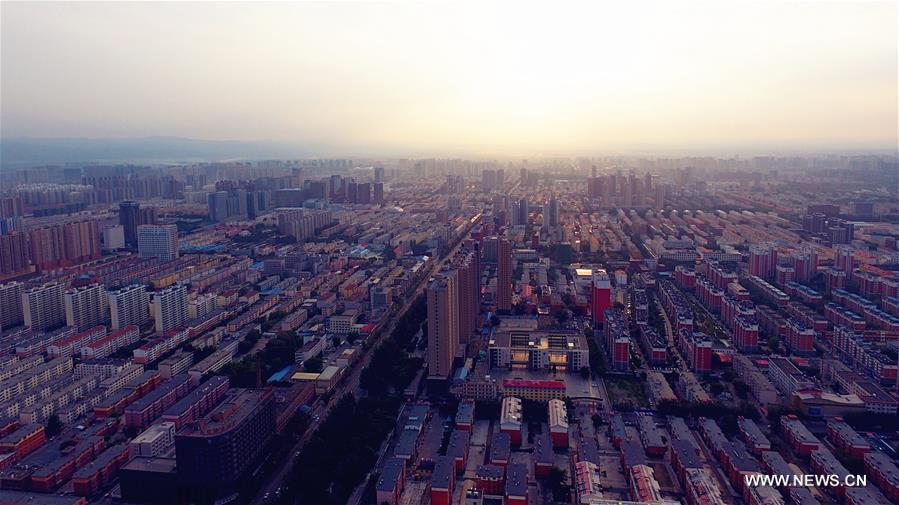 CHINA-INNER MONGOLIA-HOHHOT-AERIAL VIEW (CN)