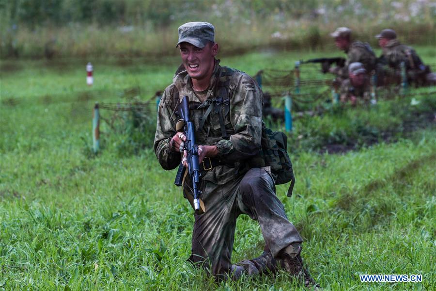 RUSSIA-NOVOSIBIRSK-INTERNATIONAL ARMY GAMES 2017-"ARMY SCOUT MASTERS" COMPETITION
