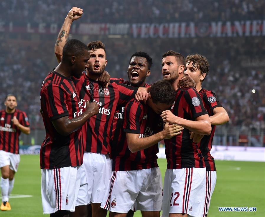 (SP)ITALY-MILAN-SOCCER-EUROPA LEAGUE-AC MILAN-CRAIOVA