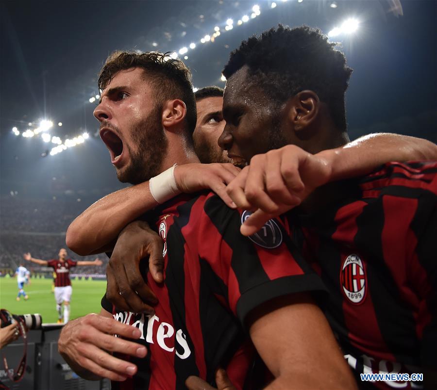 (SP)ITALY-MILAN-SOCCER-EUROPA LEAGUE-AC MILAN-CRAIOVA