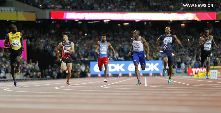 (SP)BRITAIN-LONDON-ATHLETICS-WORLD CHAMPIONSHIPS-DAY 1