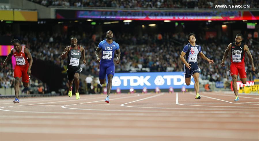 (SP)BRITAIN-LONDON-ATHLETICS-WORLD CHAMPIONSHIPS-DAY 1