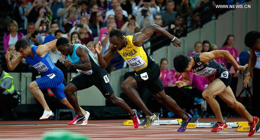 (SP)BRITAIN-LONDON-ATHLETICS-WORLD CHAMPIONSHIPS-DAY 1