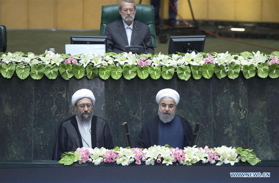 IRAN-TERAHN-ROUHANI-PRESIDENT-INAUGURATION CEREMONY