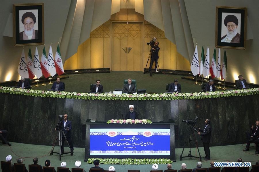 IRAN-TERAHN-ROUHANI-PRESIDENT-INAUGURATION CEREMONY