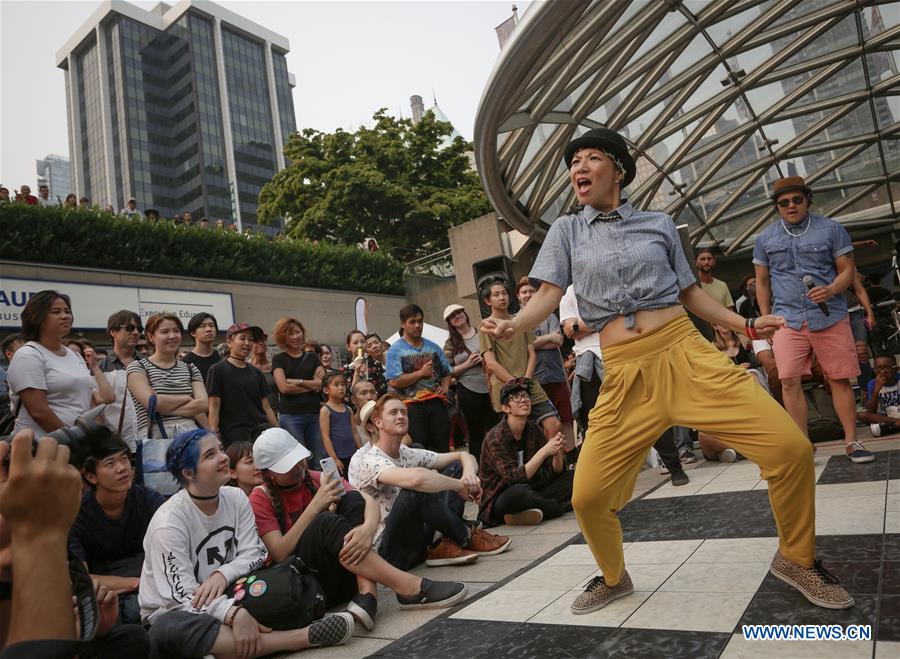 CANADA-VANCOUVER-STREET DANCE
