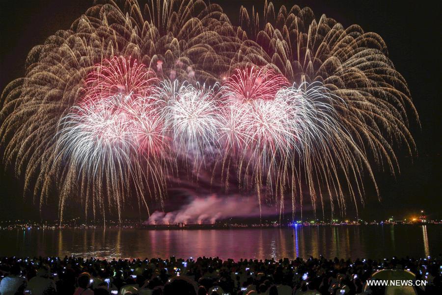 CANADA-VANCOUVER-FIREWORKS