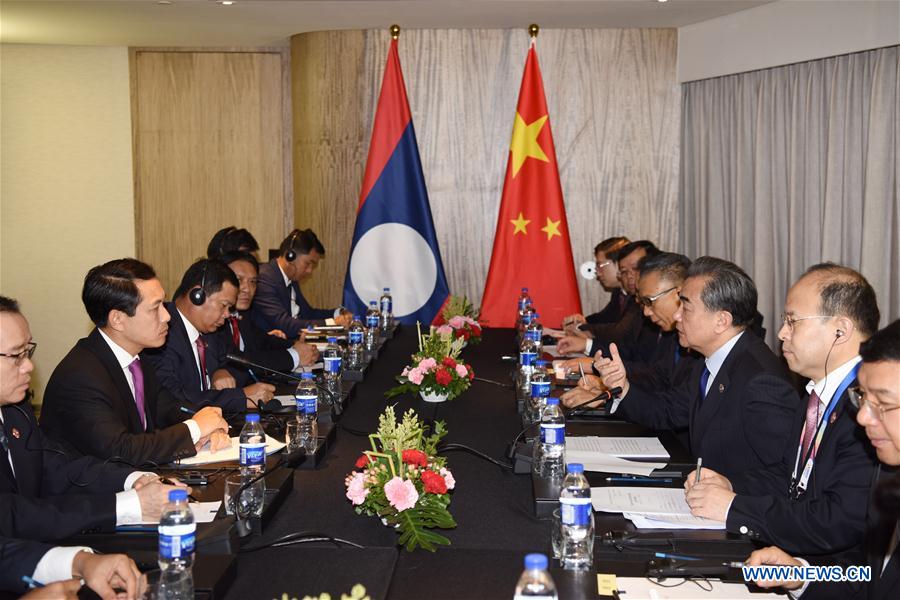 PHILIPPINES-MANILA-CHINA-LAOS-FM-MEETING