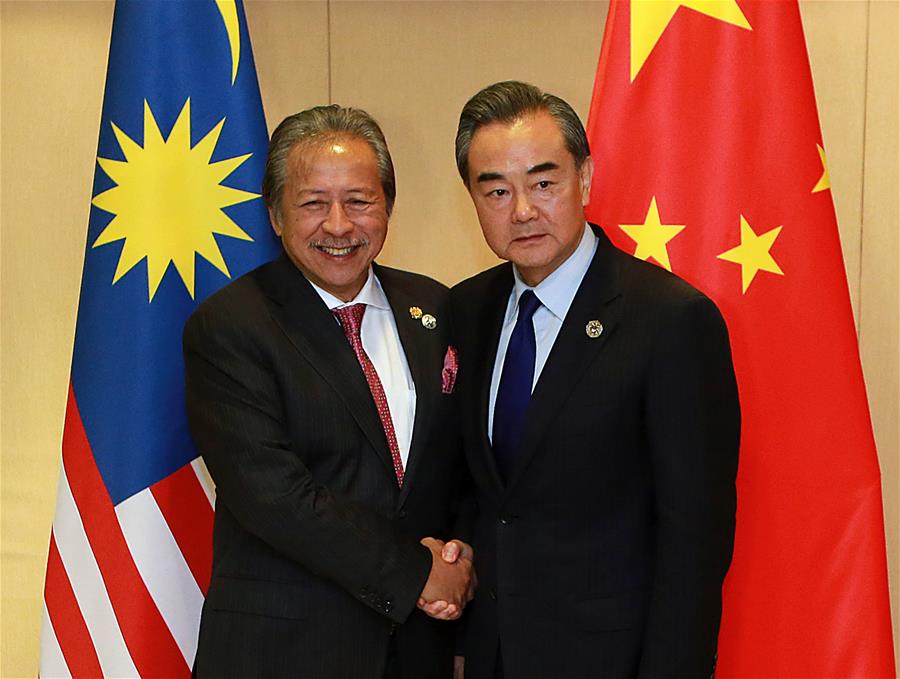 PHILIPPINES-MANILA-CHINA-MALAYSIA-FM-MEETING