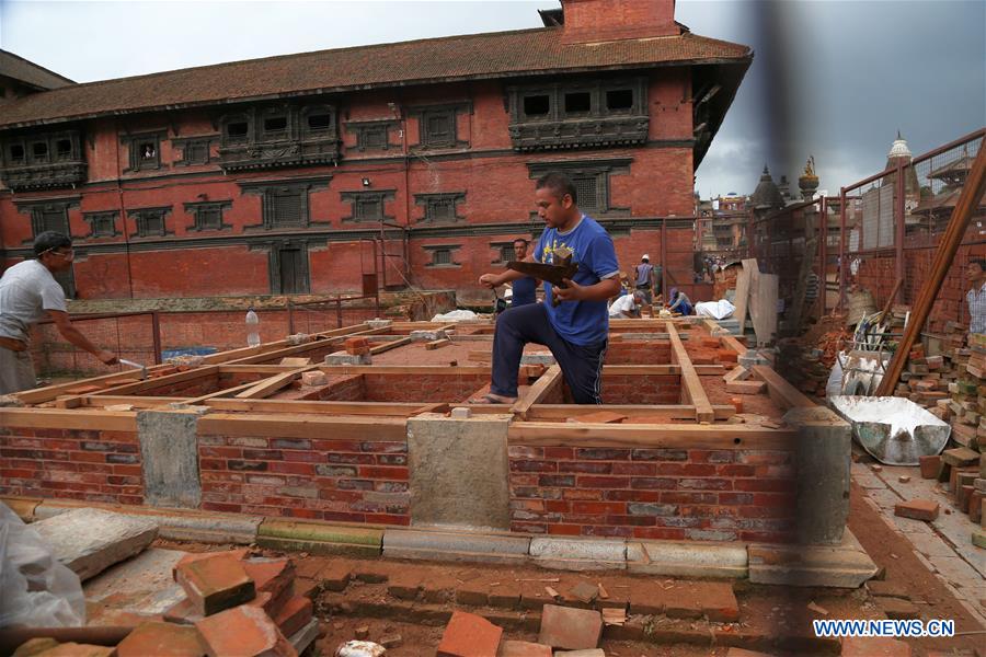 NEPAL-LALITPUR-RECONSTRUCTION