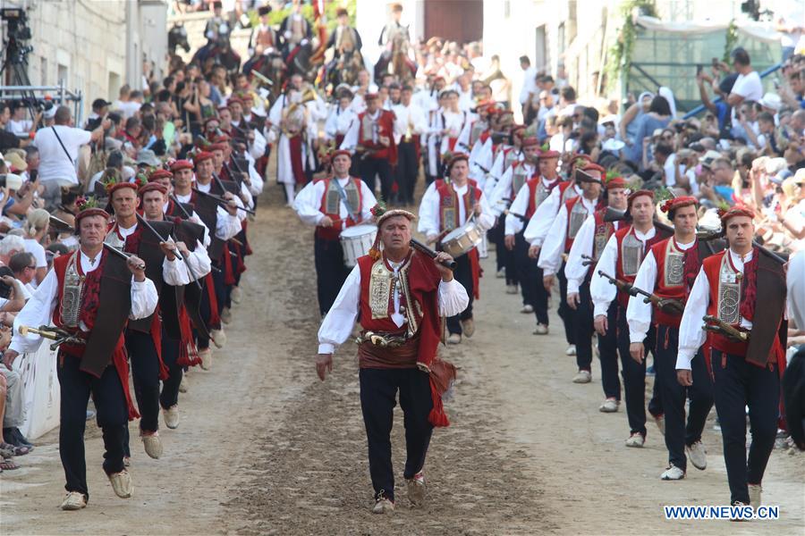 (SP)CROATIA-SINJ-UNESCO HERITAGE-SINJSKA ALKA