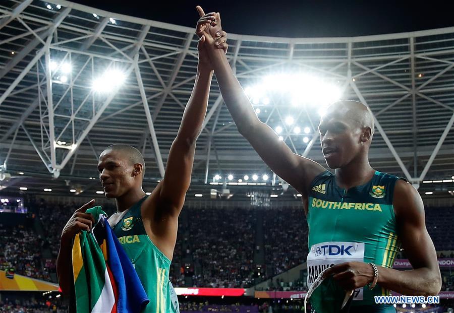 (SP)BRITAIN-LONDON-ATHLETICS-IAAF-WORLD CHAMPIONSHIPS-DAY 2